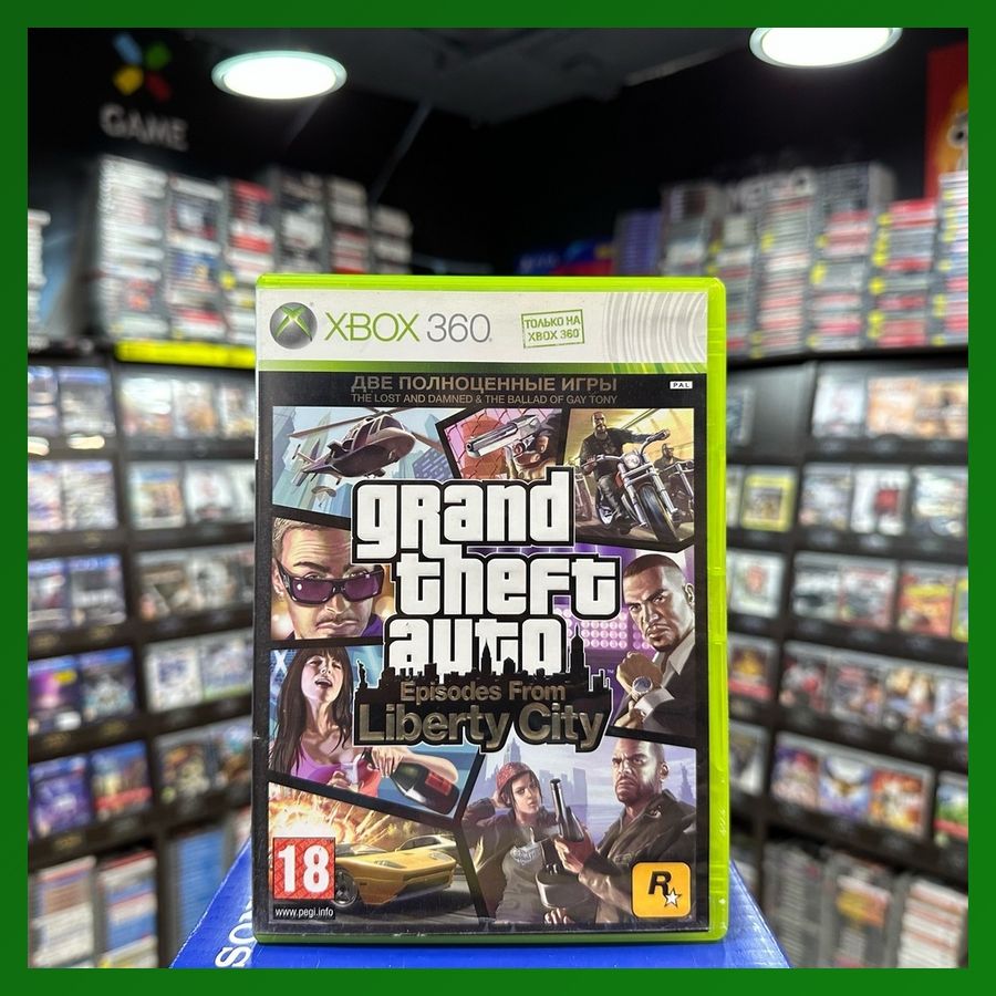 Игра GTA IV Episodes (Xbox 360) (Box)