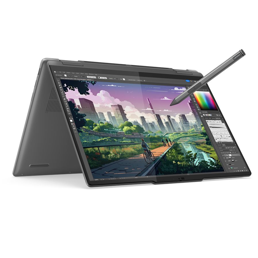 LenovoYoga72-in-114AHP9Ноутбук14",AMDRyzen78840HS,RAM16ГБ,SSD1024ГБ,AMDRadeon780M,WindowsHome,(83DK006RRK),темно-серый,Русскаяраскладка