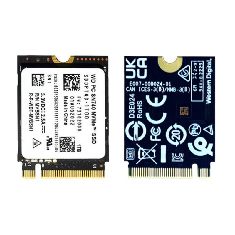 WesternDigital1ТБВнутреннийSSD-дискSN740(SN740(2230)1TOEM)