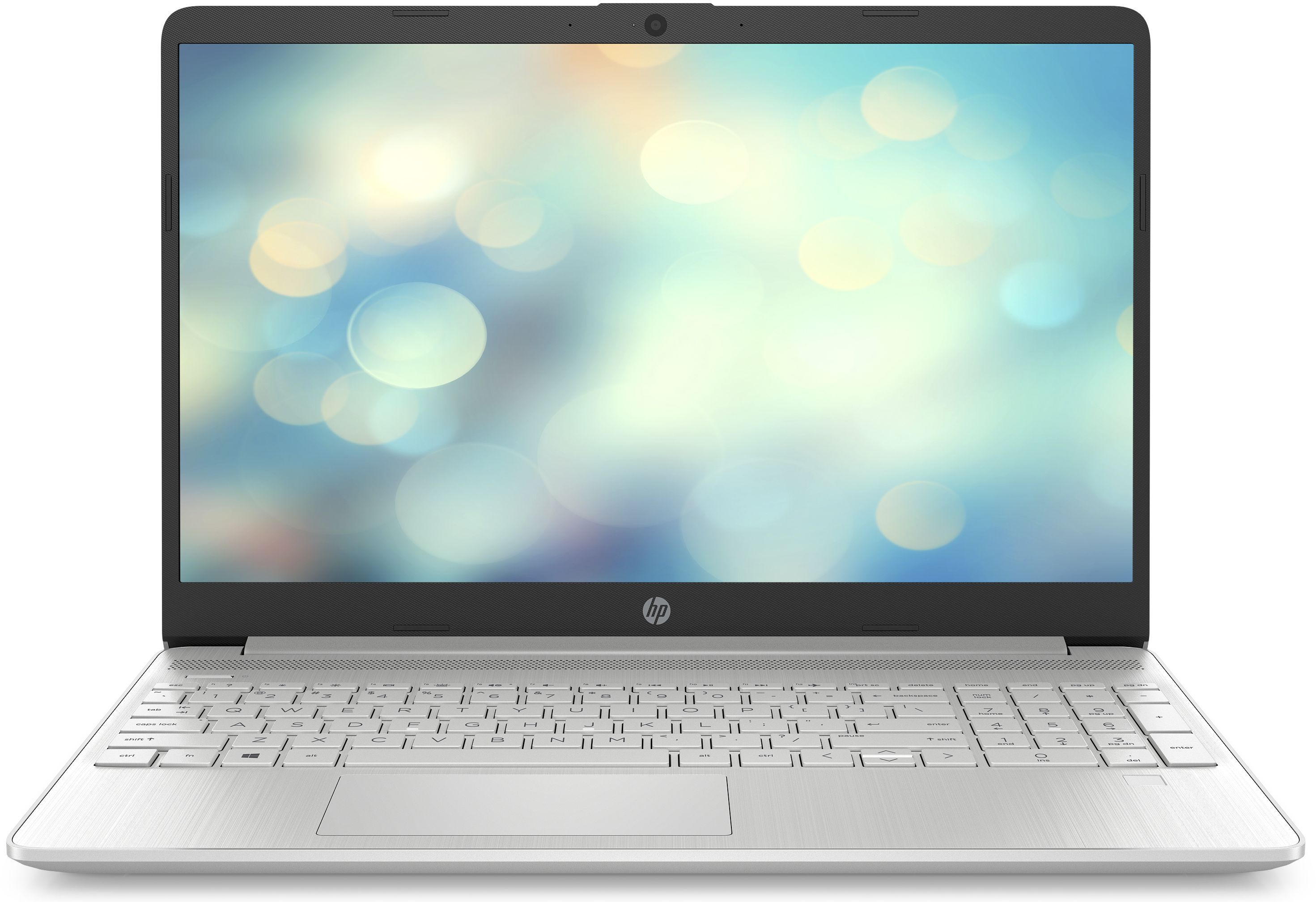 HP 15s-fq5340tu Ноутбук 15.6", Intel Core i3 1215U, RAM 8 ГБ, SSD 256 ГБ, Intel UHD Graphics, Windows Home, (9R168PA), серебристый, Русская раскладка