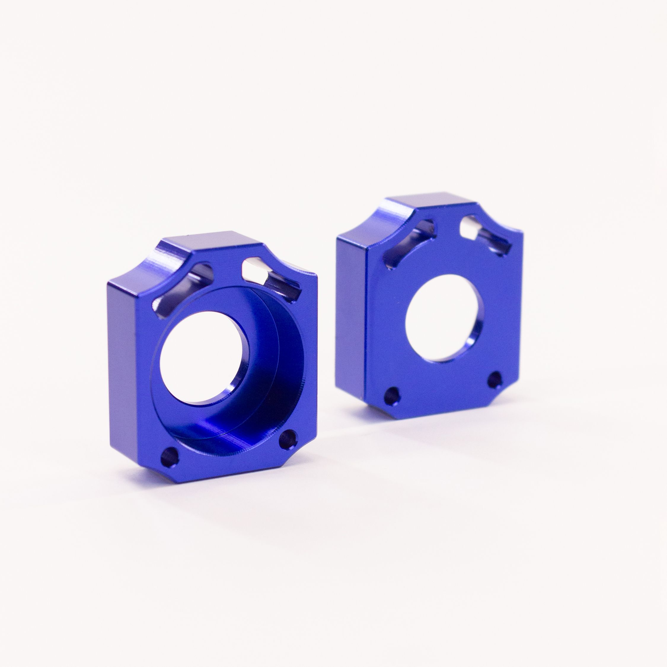 Натяжитель приводной цепи D 15mm CNC Blue (компл.) для мотоцикла и мототехники