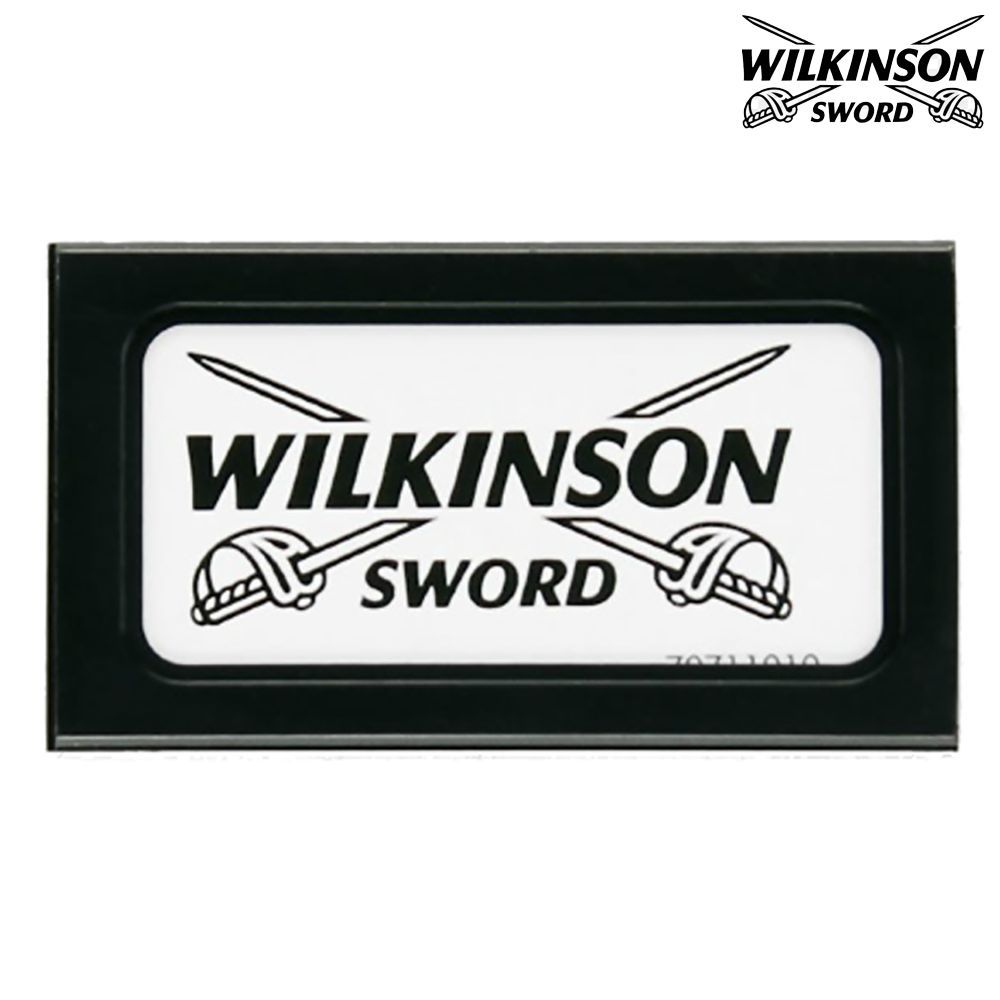 Двусторонние лезвия Wilkinson Sword для T-образных бритв и шаветок, упаковка 5 шт