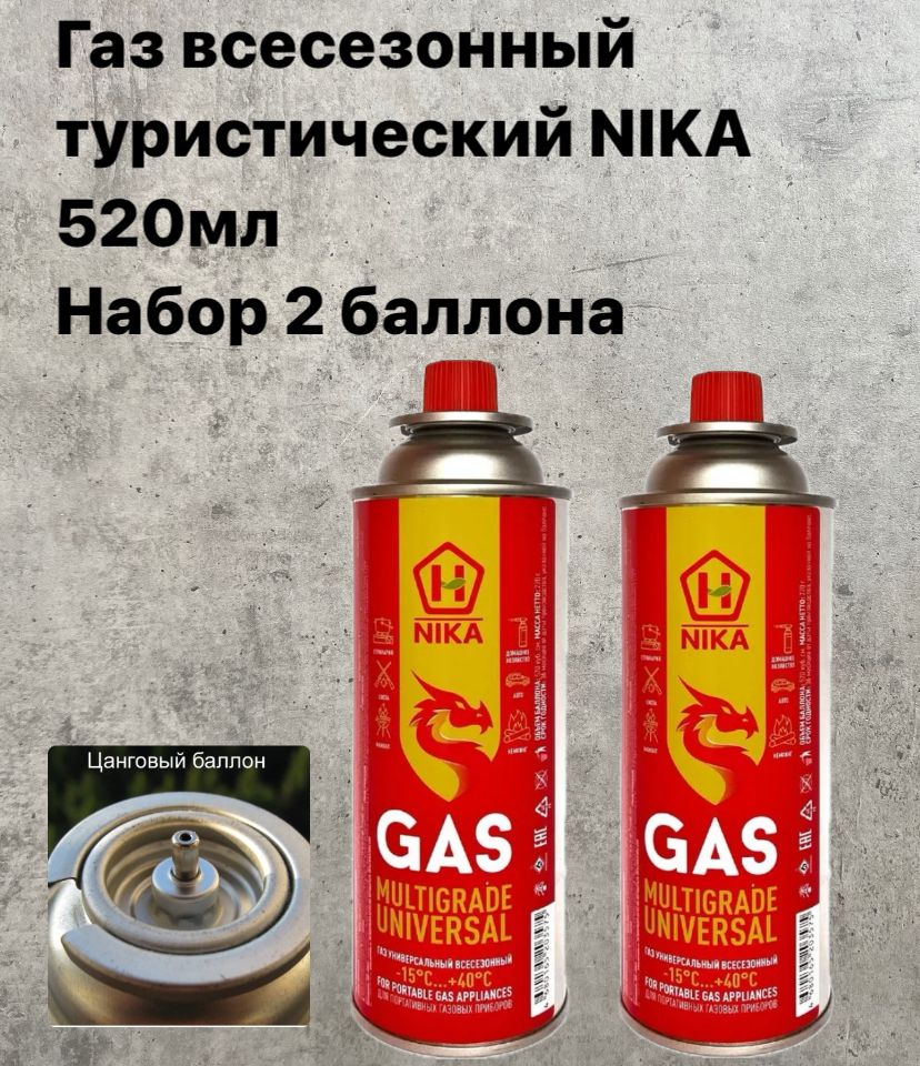 NIKAБаллонсгазомтуристический