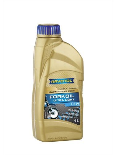 Масло Ravenol Fork Oil Ultra Light 2,5W вилочное синтетическое 1 л