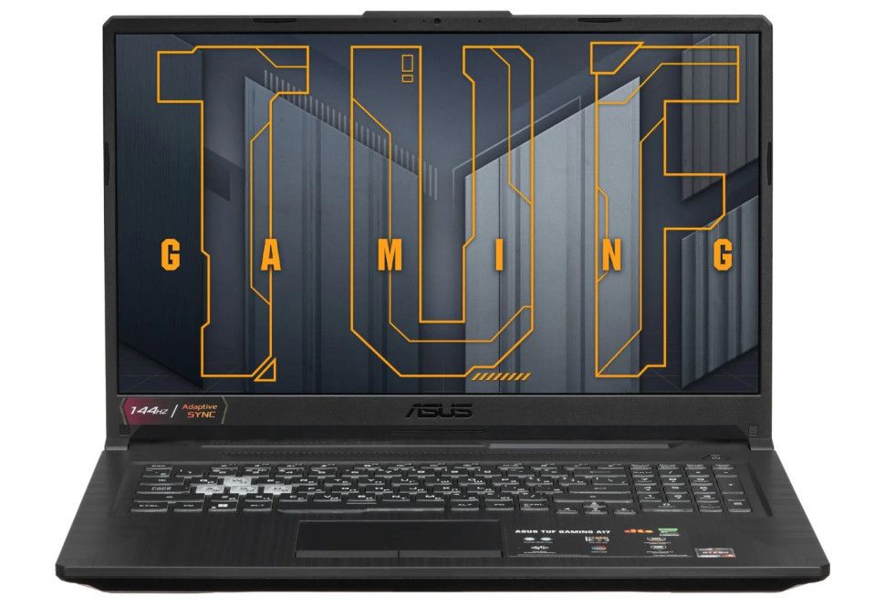 ASUS17.3"НоутбукASUSTUFGamingA17FA706NF-HX031,1920x1080,IPS,AMDRyzen57535HS,RAM16ГБ,SSD512ГБ,GeForceRTX2050-4ГБ,безОСчерныйИгровойноутбук17.3",AMDRyzen57535HS,RAM16ГБ,SSD,NVIDIAGeForceRTX2050(4Гб),Безсистемы,(90NR0JH5-M001X0),черный,Русскаяраскладка