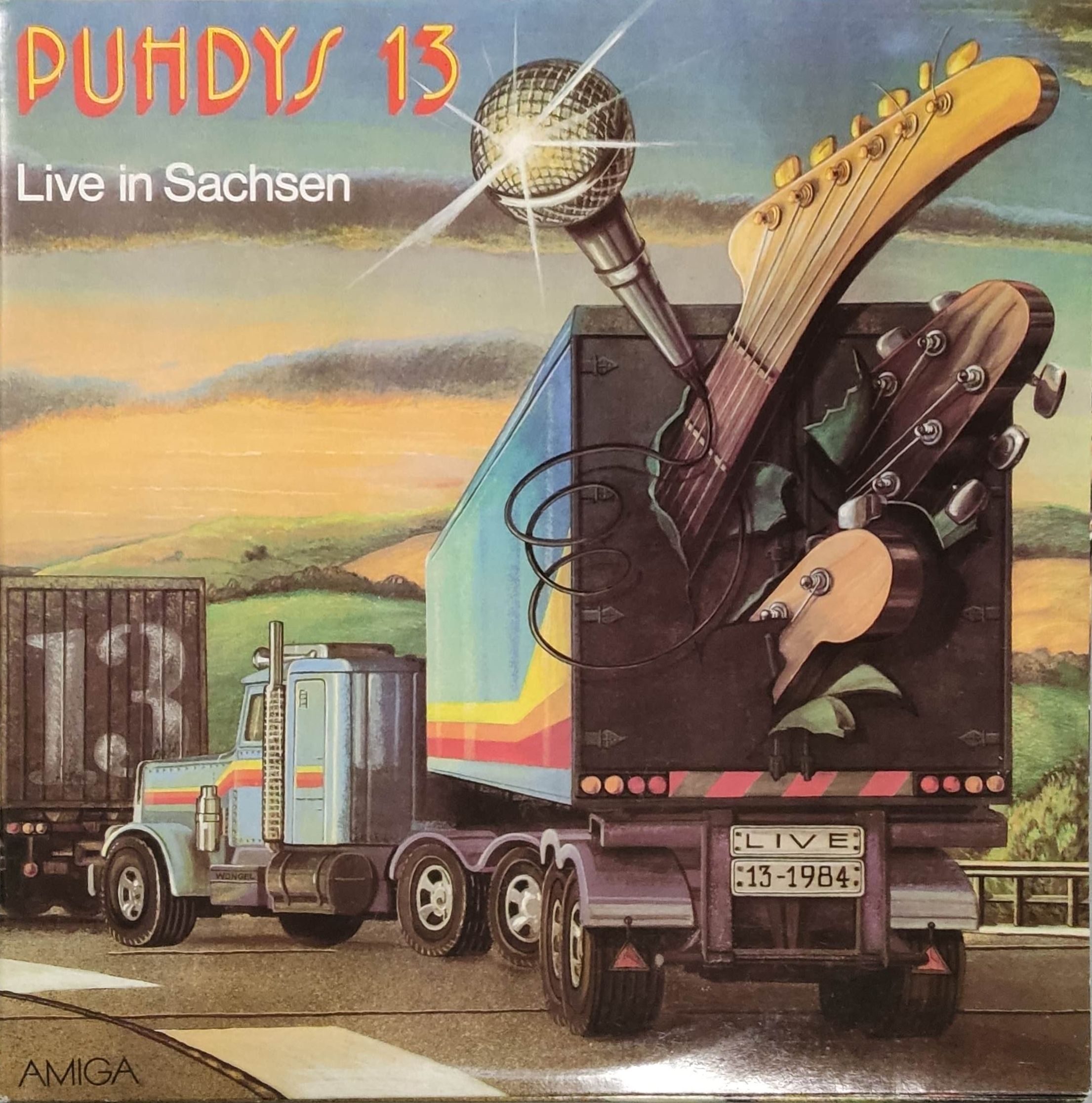 Виниловая пластинка LP. Puhdys 13 / Live in Sachsen (2 пластинки).