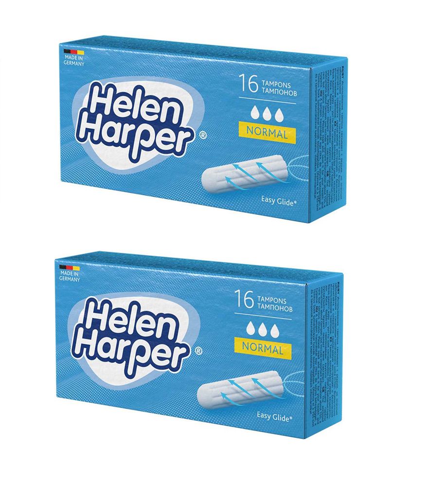 Тампоны безаппликаторные Helen Harper NORMAL 16 шт*2 упаковки