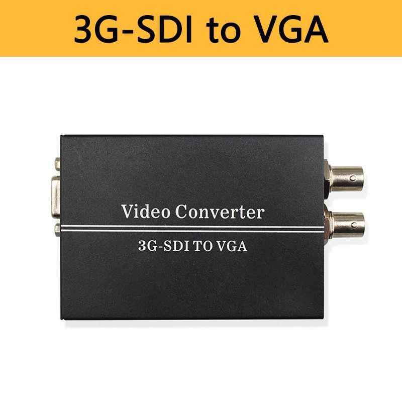 Конвертер SDI в VGA BNC HD 3G SDI в VGA 1080P + конвертер аудио масштабирования SMPTE 425M 424M 292M DH