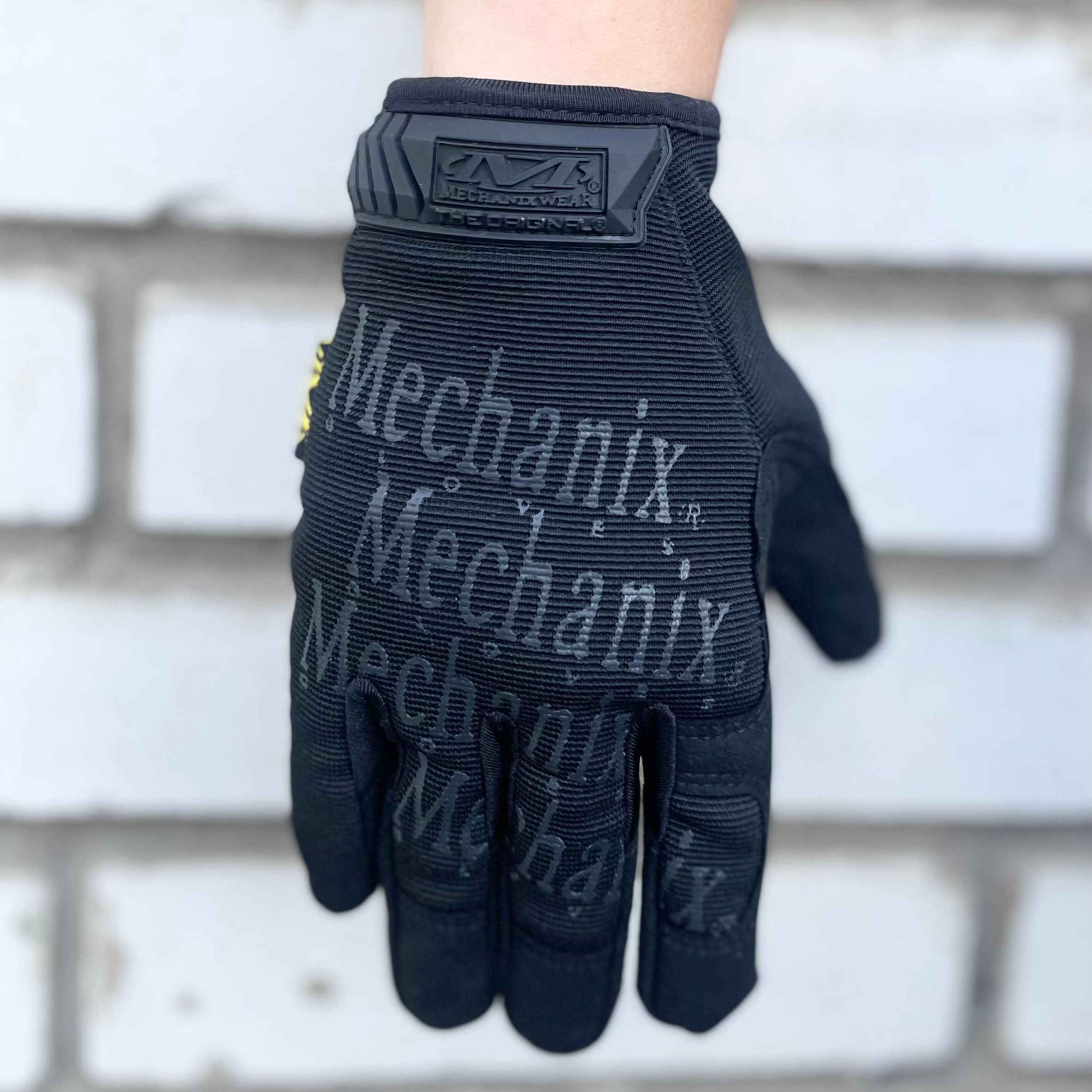 ПерчаткитактическиезащитныечерныеMECHANIXORIGINALTacticalBlack(размерМ)