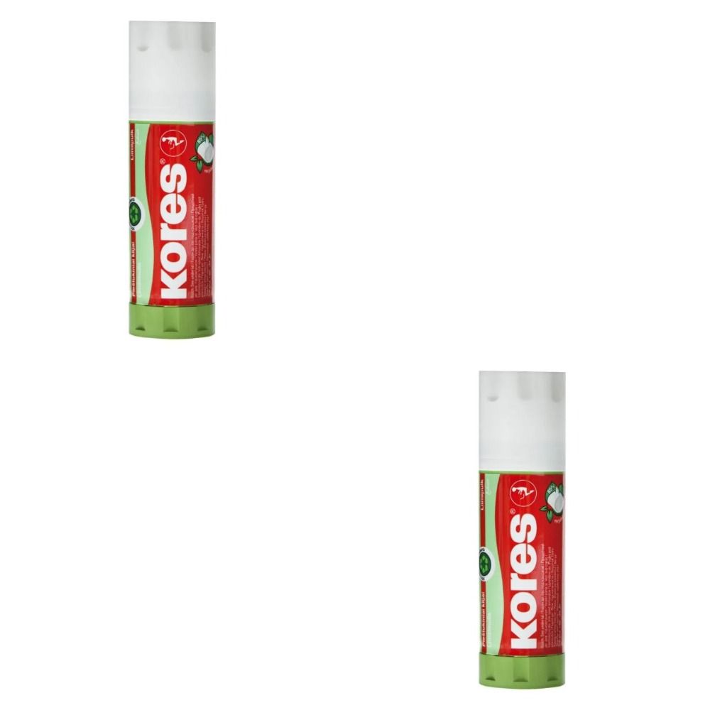 Kores Клей-карандаш Glue-eco, 40 г - 2 шт