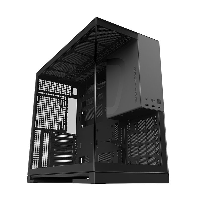 Корпус для ПК Geometric Future Mid Tower , E-ATX ,MicroATX, ITX, ATX без БП черный 1AM5WKBK00100