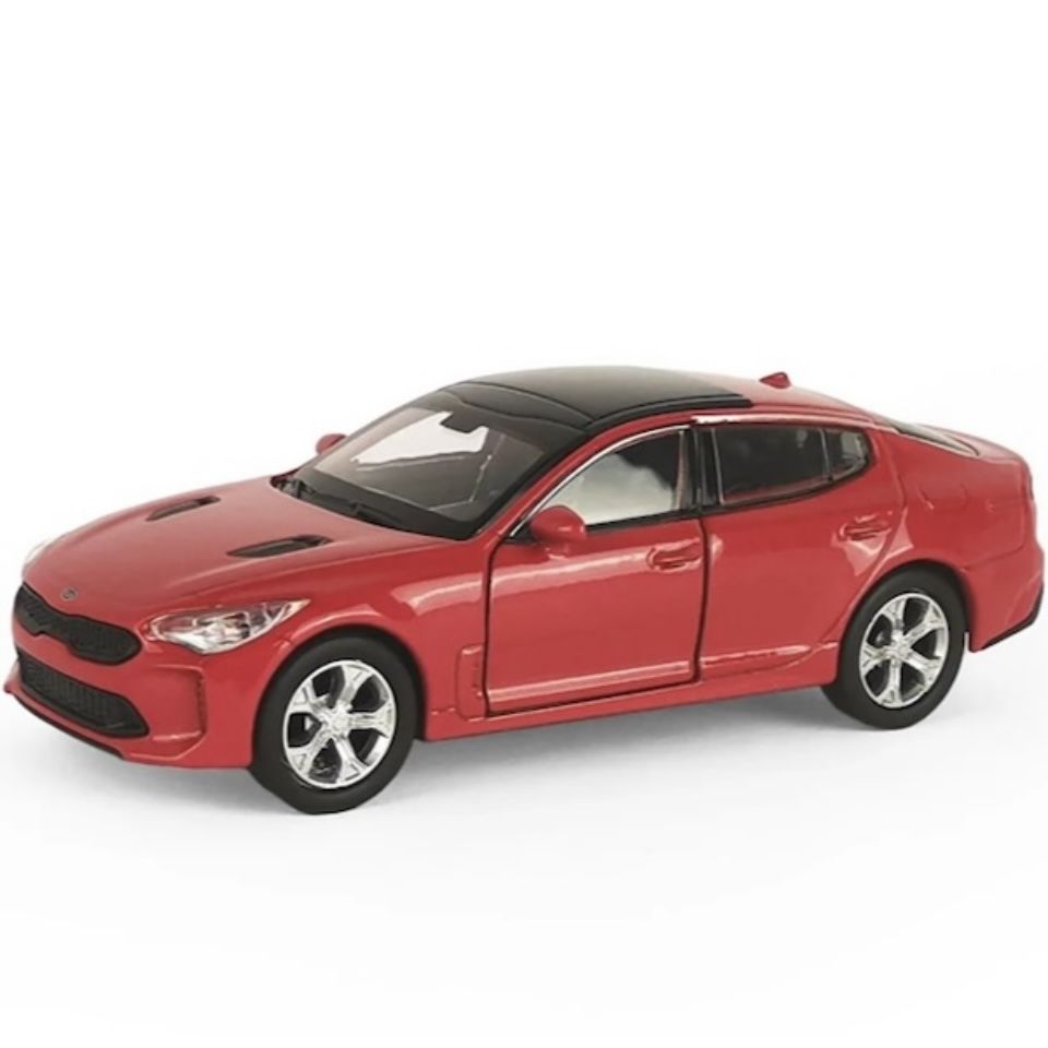 Машинка Welly металлическая модель автомобиля KIA Stinger, масштаб 1/38, Кия Стингер