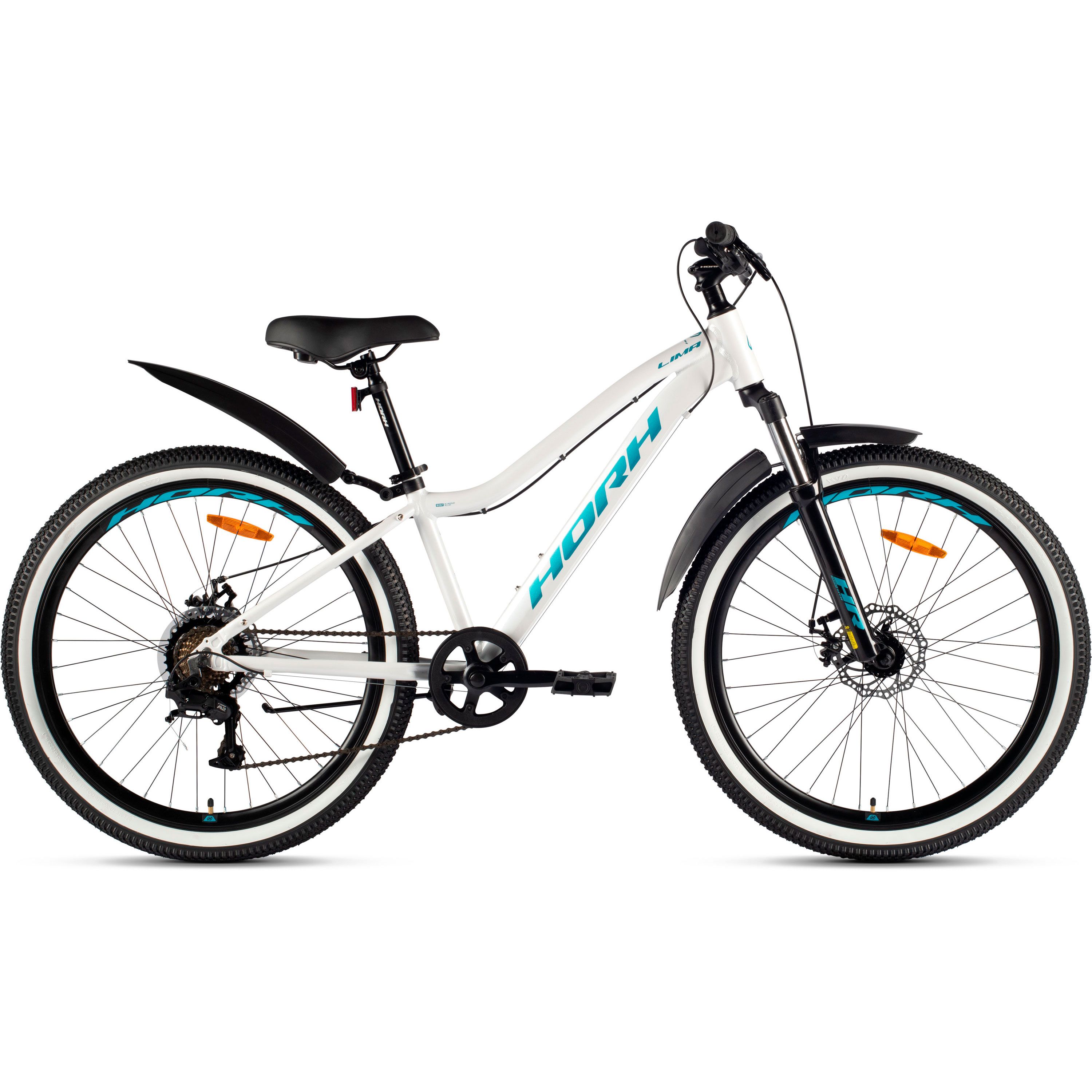 ВелосипедHORHLIMALMD6.0JR26"(2024)White-Turquoise-Blackподростковыйдлядевочек,алюминиеваярама,7скоростей,дисковыемеханические,колеса26нарост145-160см