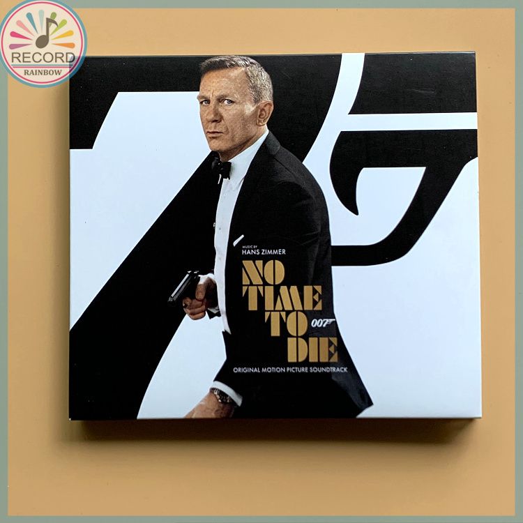 007 No Time To Die HANS ZIMMER MOTION PICTURE SOUNDTRACK 2020 CD настоящий Герметичная упаковка совершенно новый