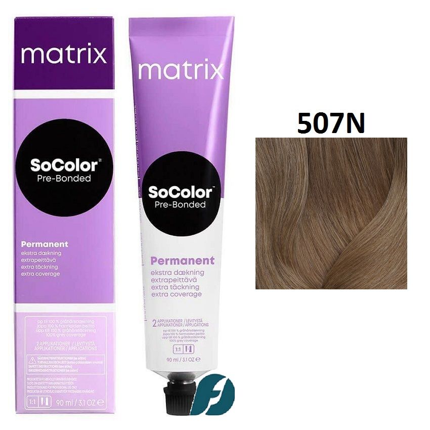 MatrixSoColorExtraCoverage507NКрем-краскастойкаядляволосБлондин,90мл