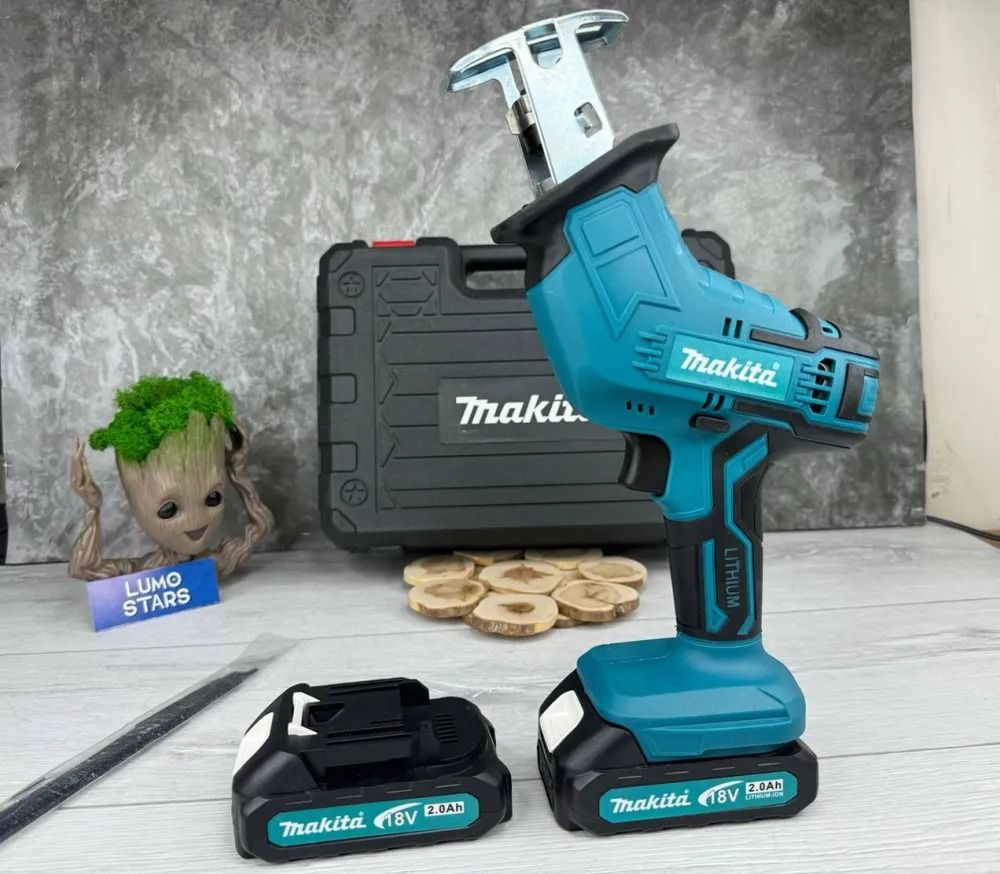 Сабельная пила аккумуляторная Makita 18v по металлу