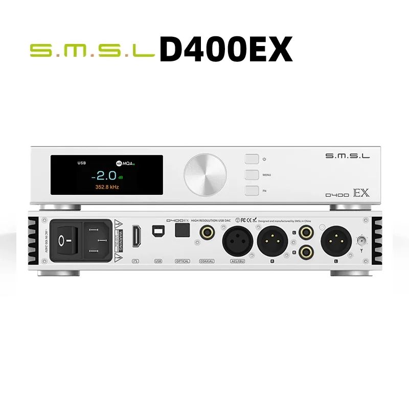 SMSLD400EXMQA&MQA-CDЦАП1штAK4191+2штAK4499EXDSD512XMOSXU316HiFiдекодер