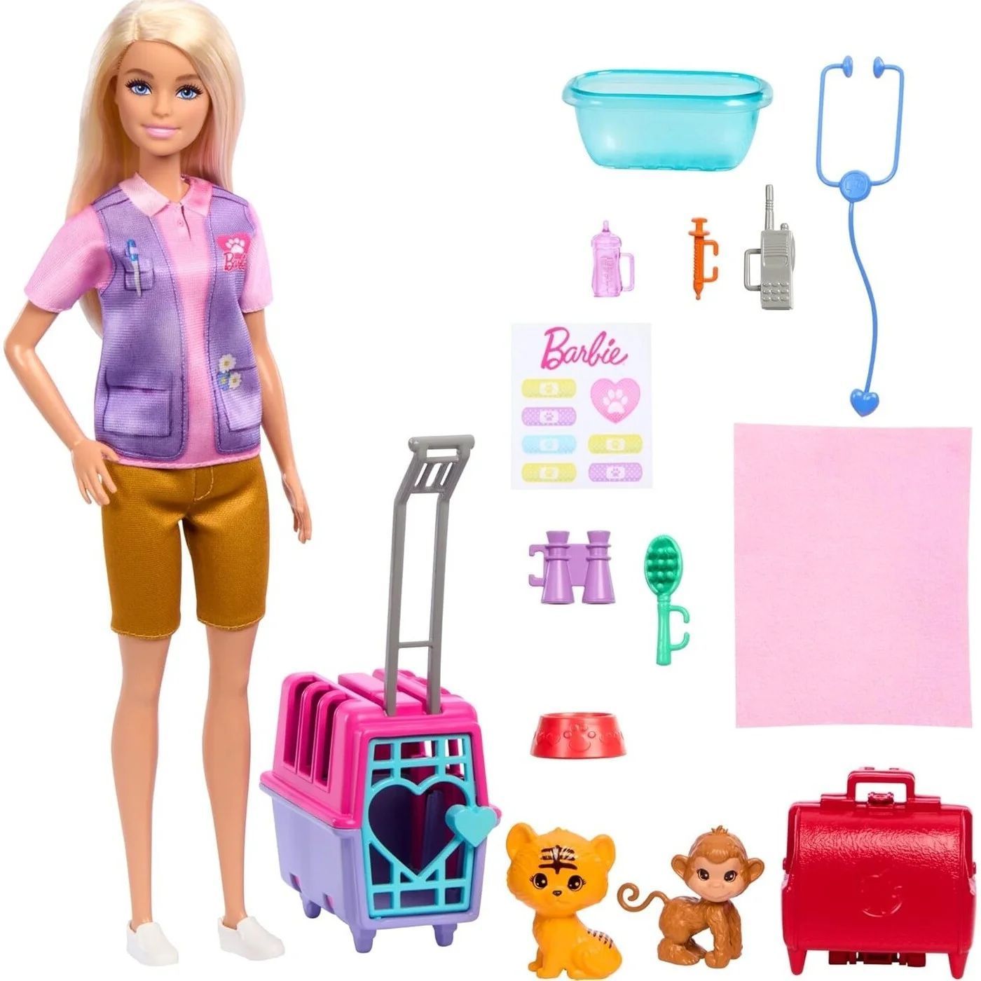 Мини-игровой набор Barbie "Барби Ветеринар", HRG50