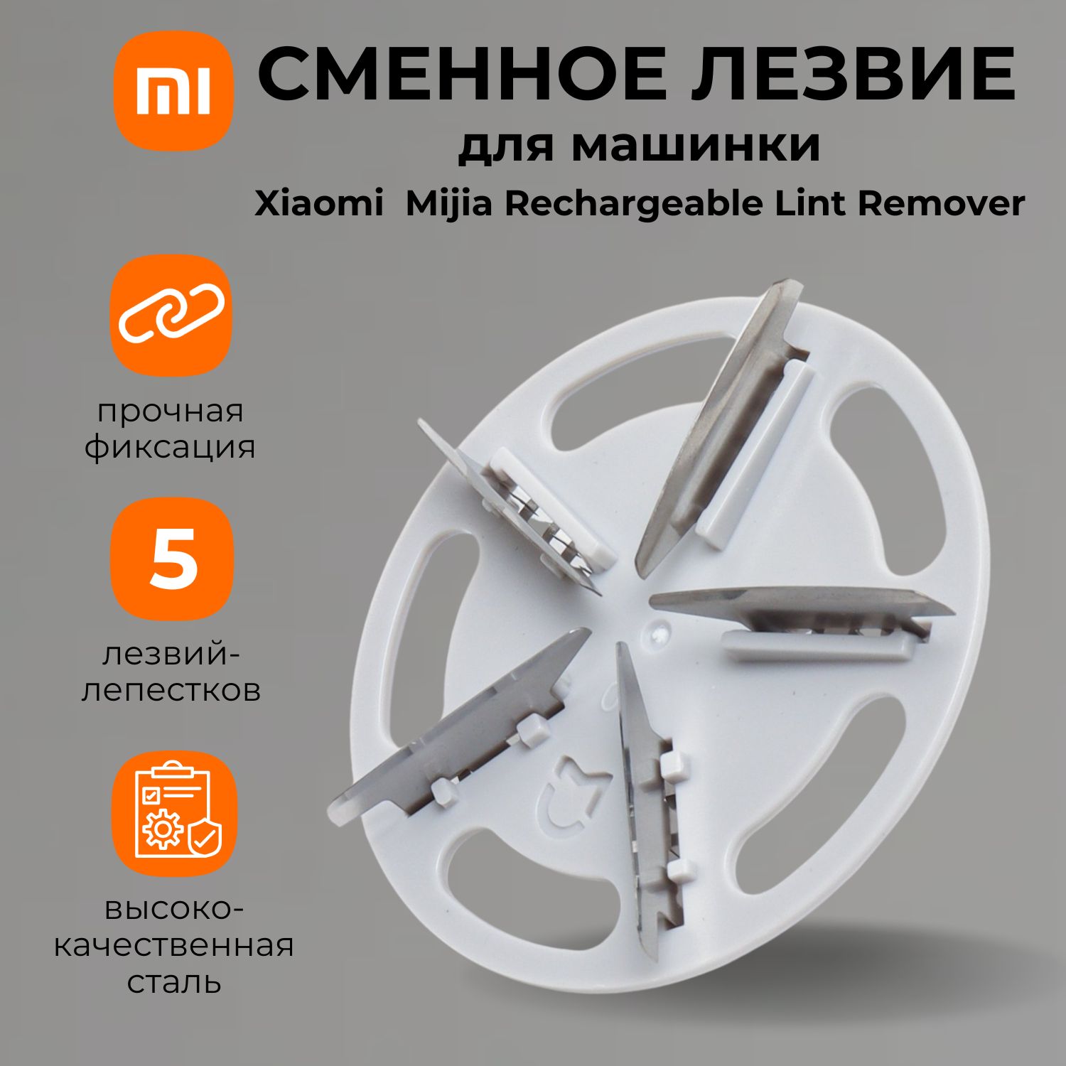 Сменное лезвие для машинки Mijia Rechargeable Lint Remover MQXJQDT01KL/BHR4244CN