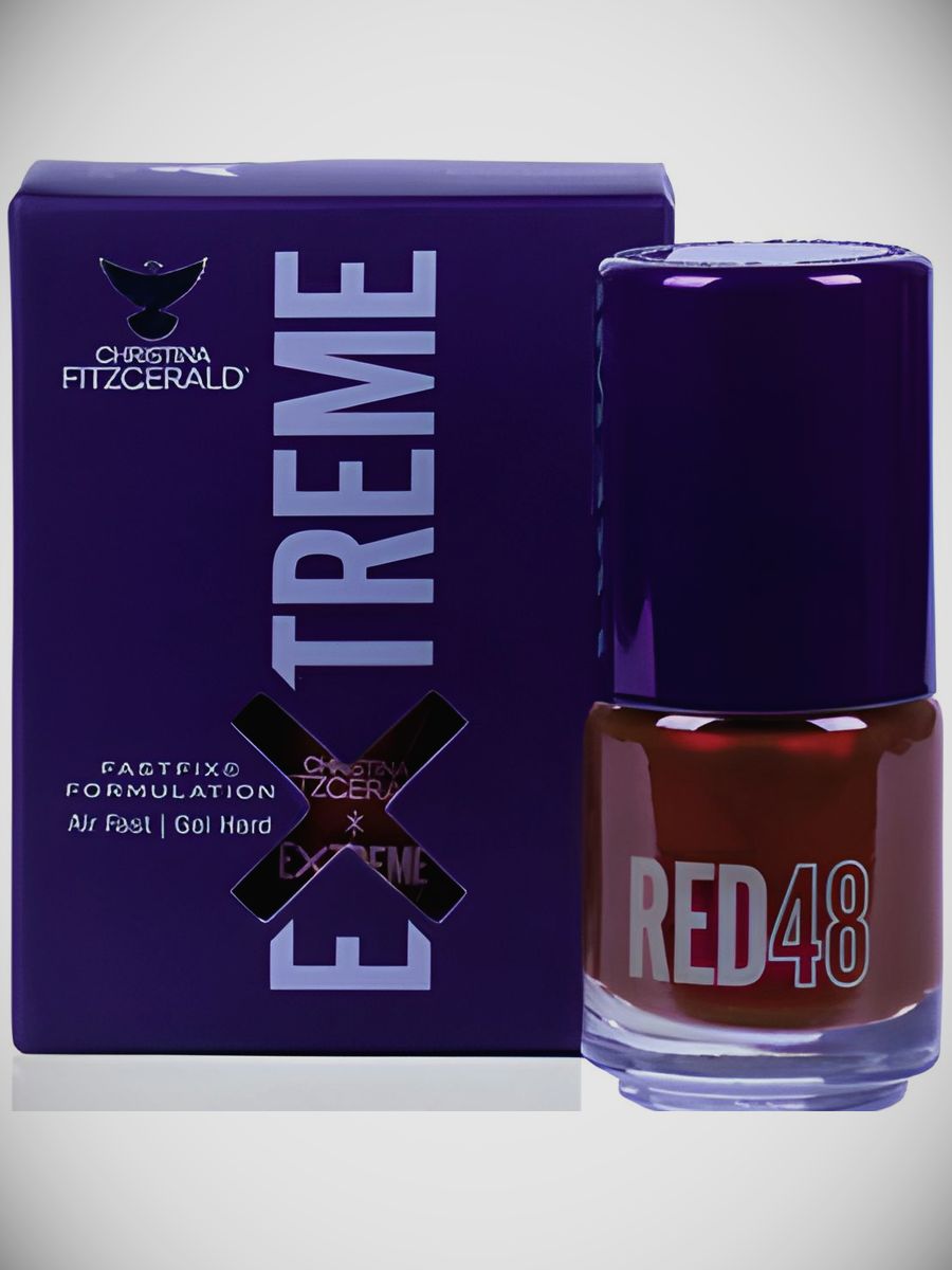 EXTREME Лак для ногтей - RED 48 / Mivis / Extreme red 48 /15ml