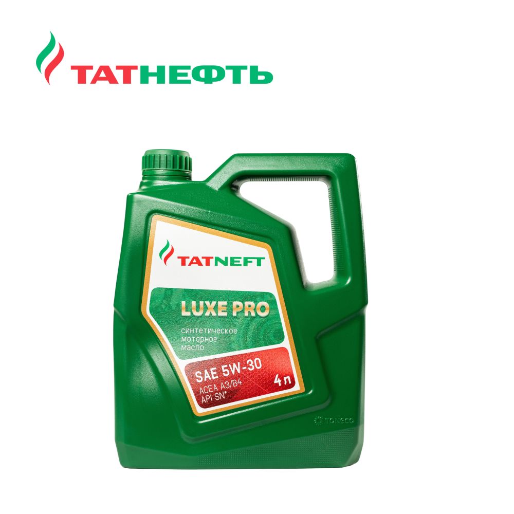 TATNEFT luxe pro 5W-30 Масло моторное, Синтетическое, 4 л