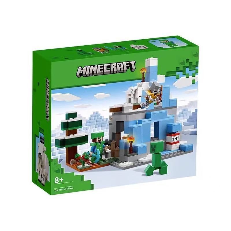 Конструктор LEGO Minecraft Ледяные вершины, 304 детали, 8+, 21243