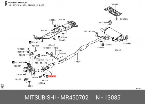 Кольцо упл.MITSUBISHI COLT CZC кабрио 06-09, COLT VI 02-