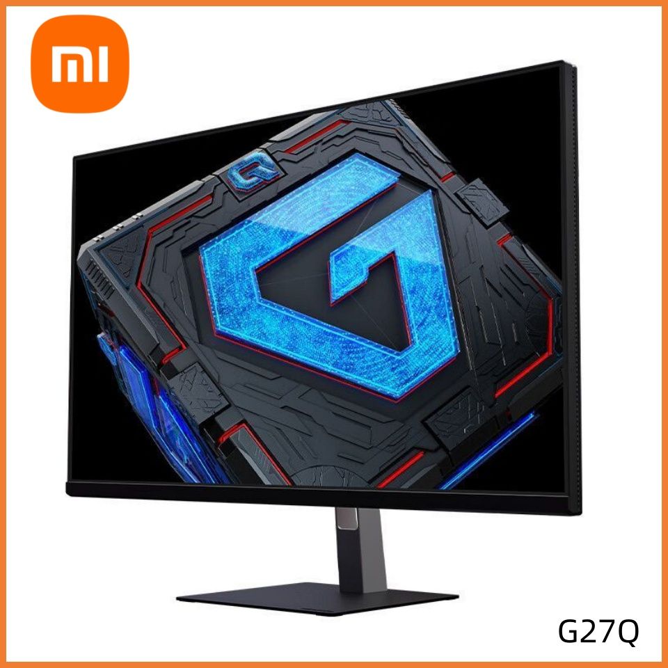 Xiaomi27"МониторXiaomiRedmiМониторG27Q27ДюймРазрешение2K2560x1440P27QBC-RG180HzType-C,черный