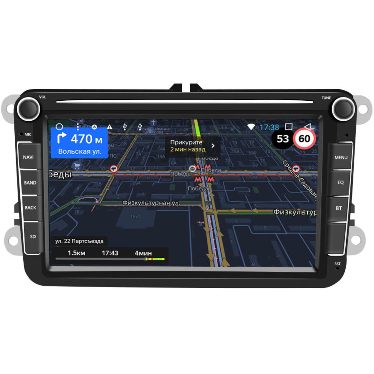 ШтатнаямагнитолаVolkswagenPolo52009-2021CanboxGT3702/32Android10(IPSDSPCarPlay)