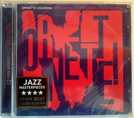 THE ORNETTE COLEMAN QUARTET Ornette! Компакт-диск