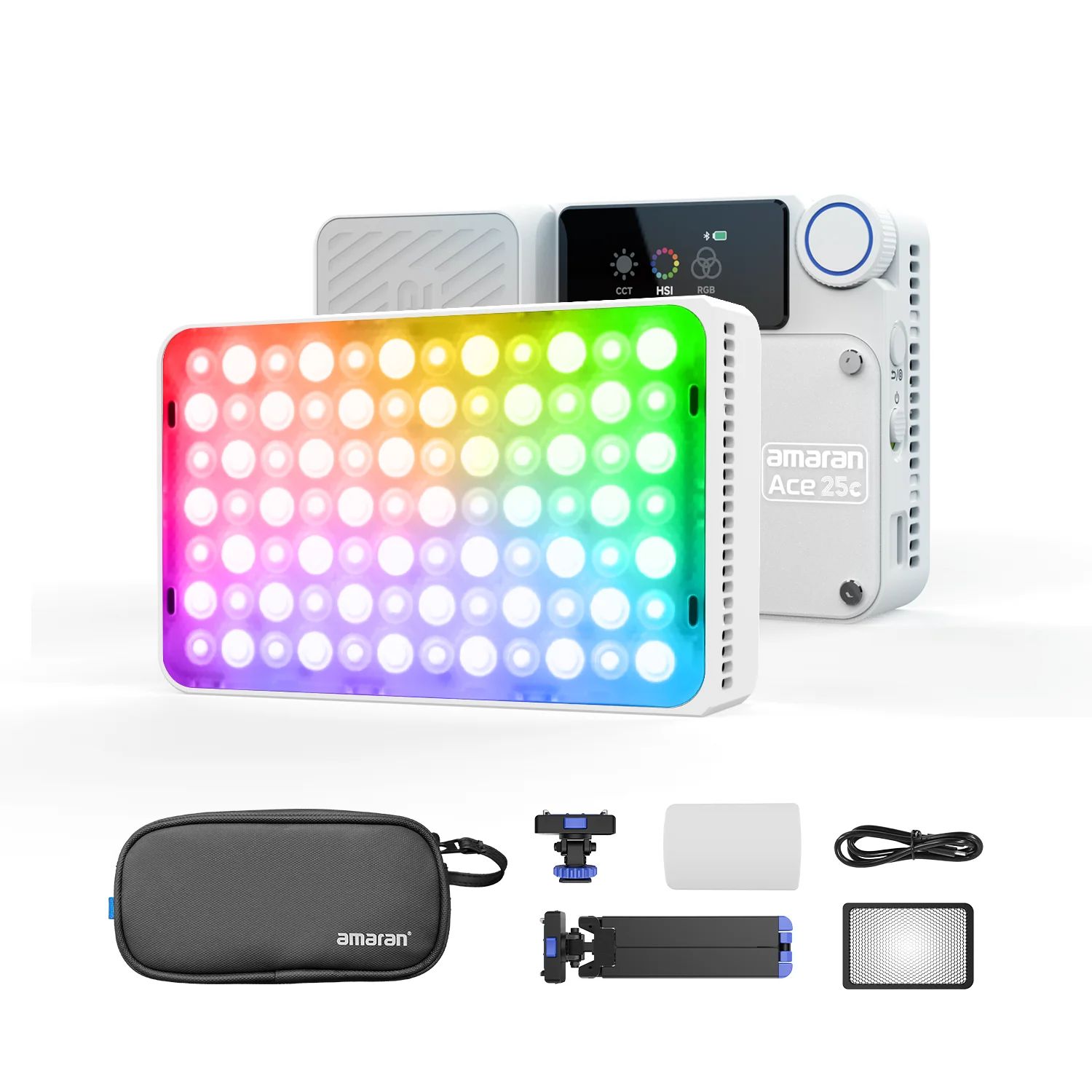 Aputure amaran Ace 25C Комплект полноцветной компактной светодиодной мини-подсветки для камеры 2300K-10000K