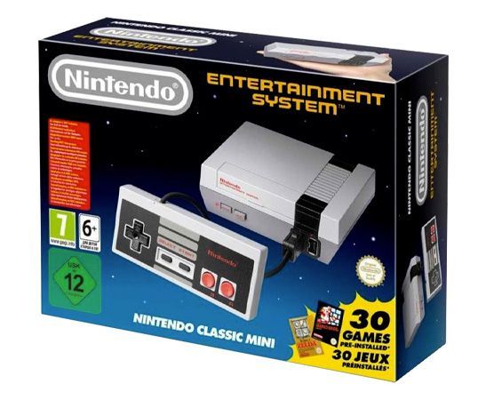 ИгроваяприставкаNintendoClassicMini:NintendoEntertainmentSystem