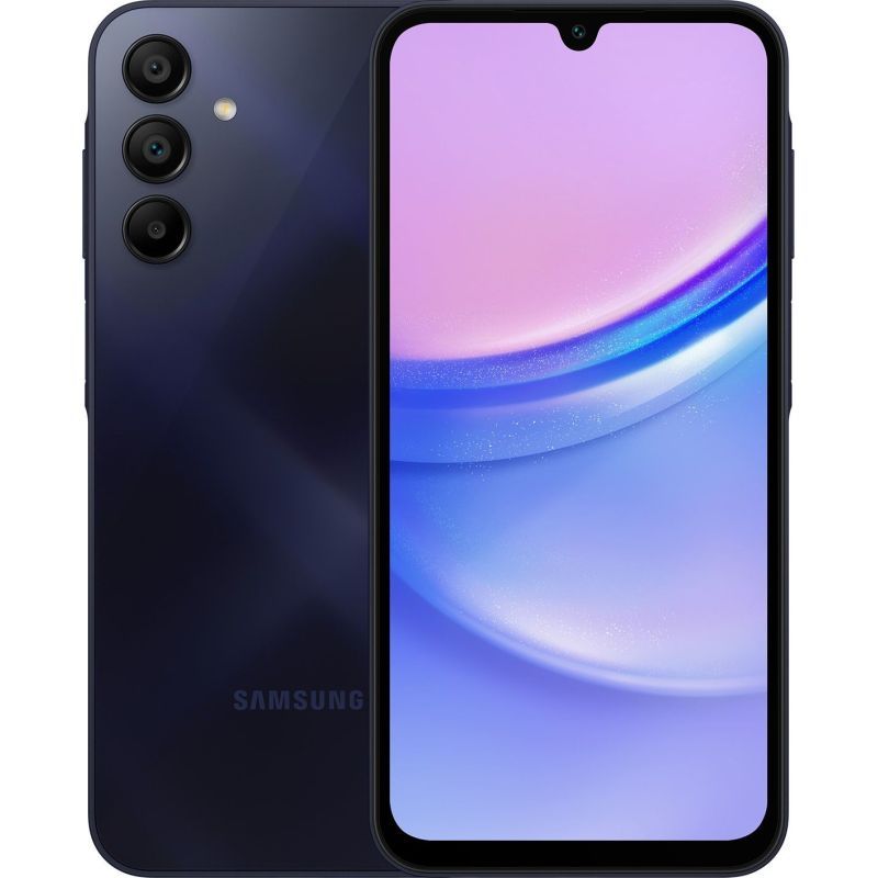 Samsung Смартфон Galaxy A15 4/128 ГБ, темно-синий