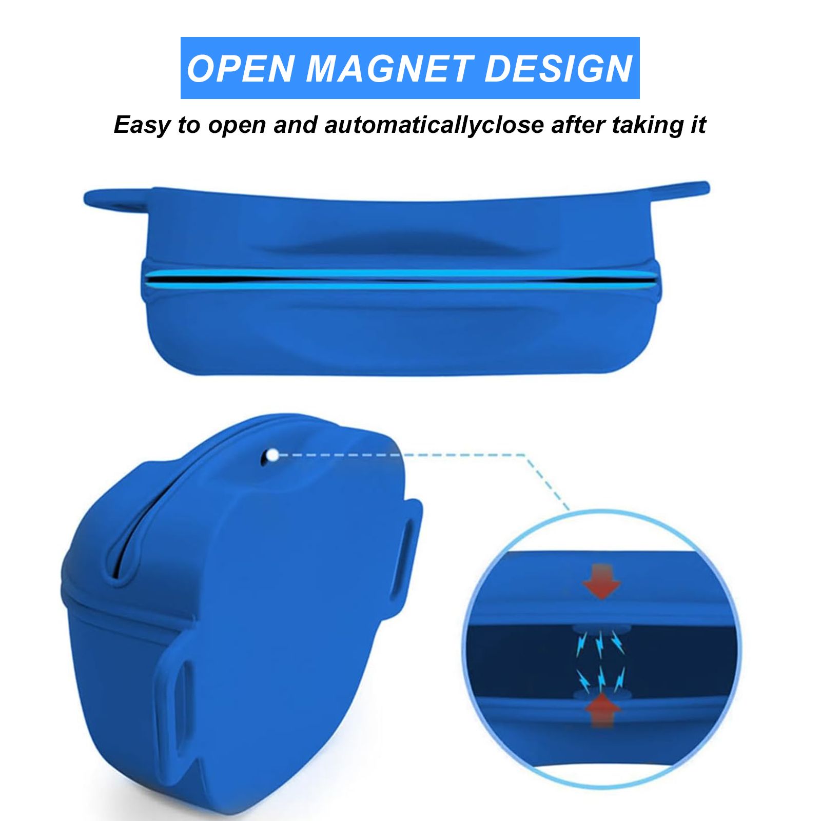 Силиконовая сумка для лакомств с поясным ремнем