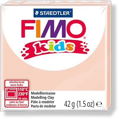 Полимерная глина для детей FIMO kids 43 (телесный) 42г