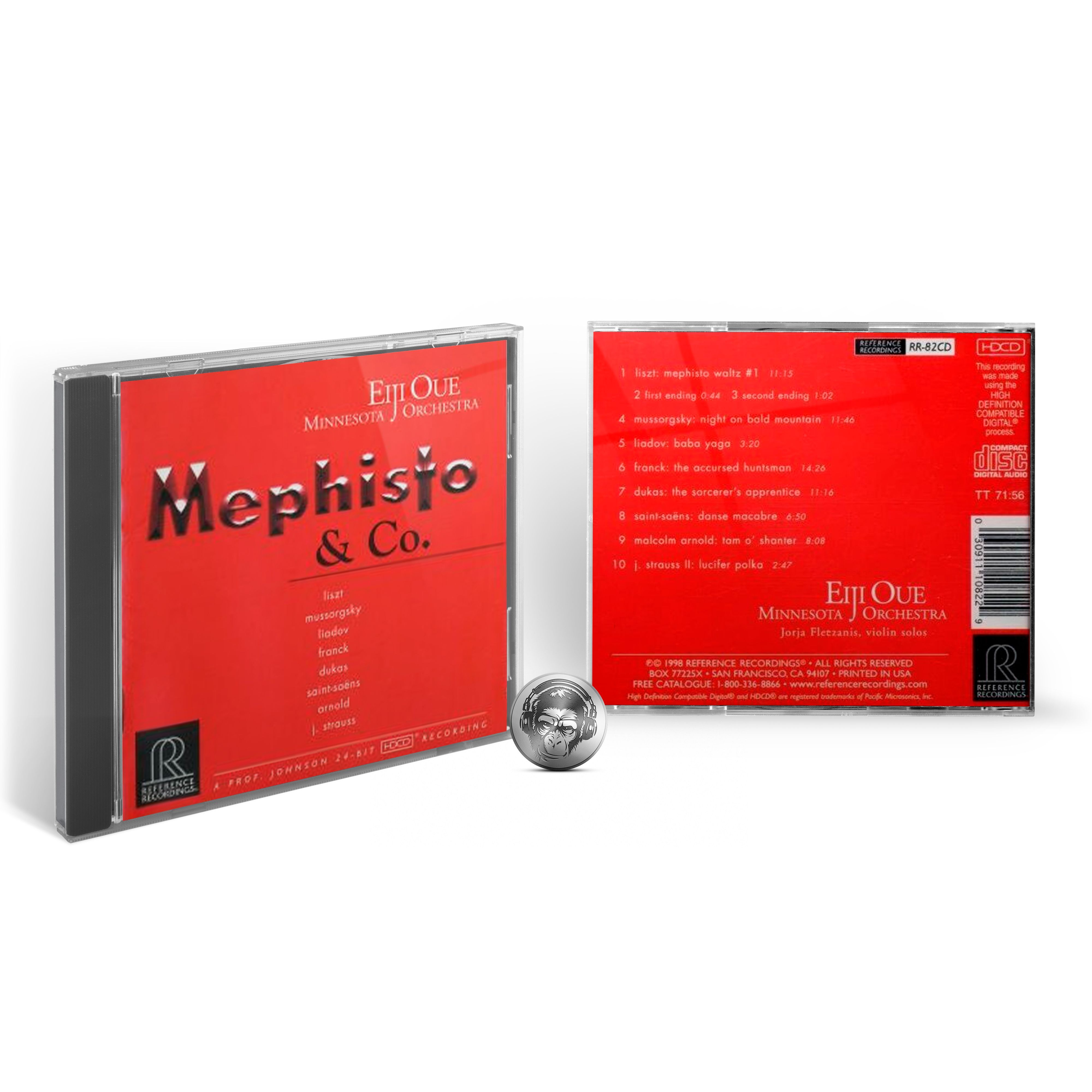 Музыкальный диск Eiji Oue - Mephisto & Co. (1CD) 2007 Reference Jewel HDCD