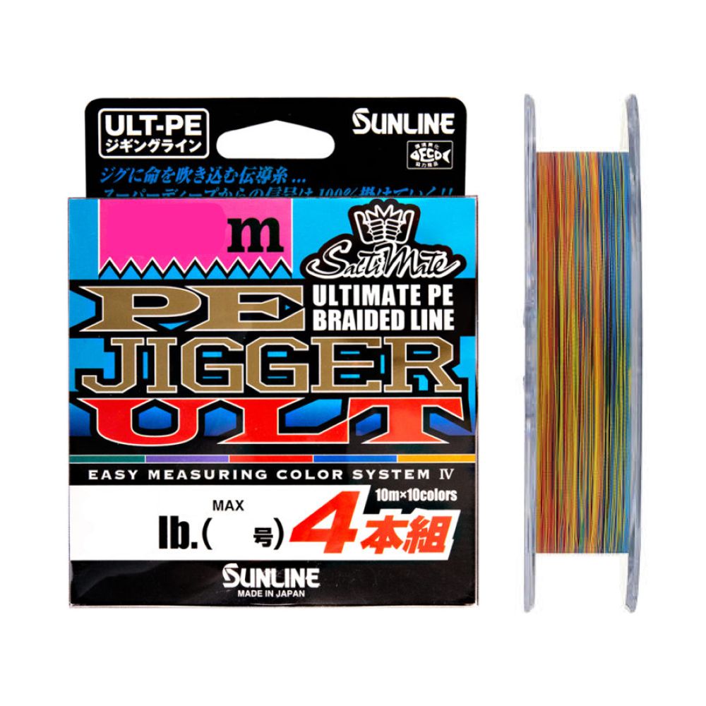 Шнур Sunline PE Jigger ULT 4braid 200m #0.8