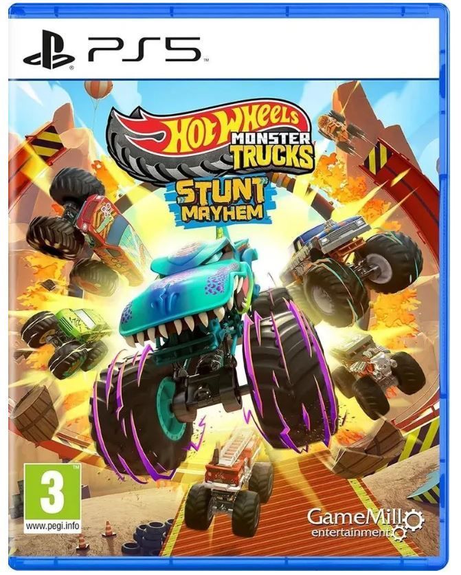 Игра Ht Wheels Monster Trucks: Stunt Mayhem (PlayStation 5, Английская версия)