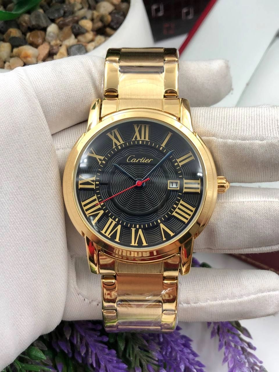 Мужские наручные часы Cartier люкс