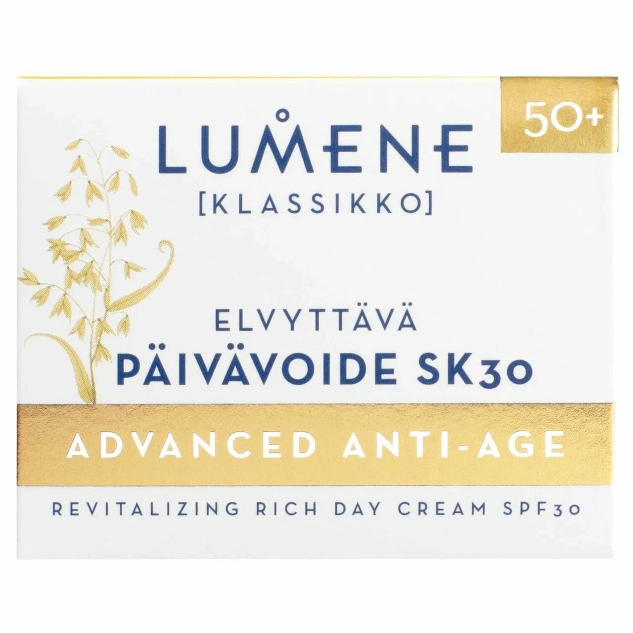 LUMENE Крем для лица дневной антивозрастной Klassikko, 50 мл