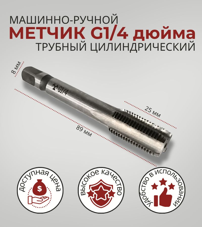 метчикG1/4дюйма