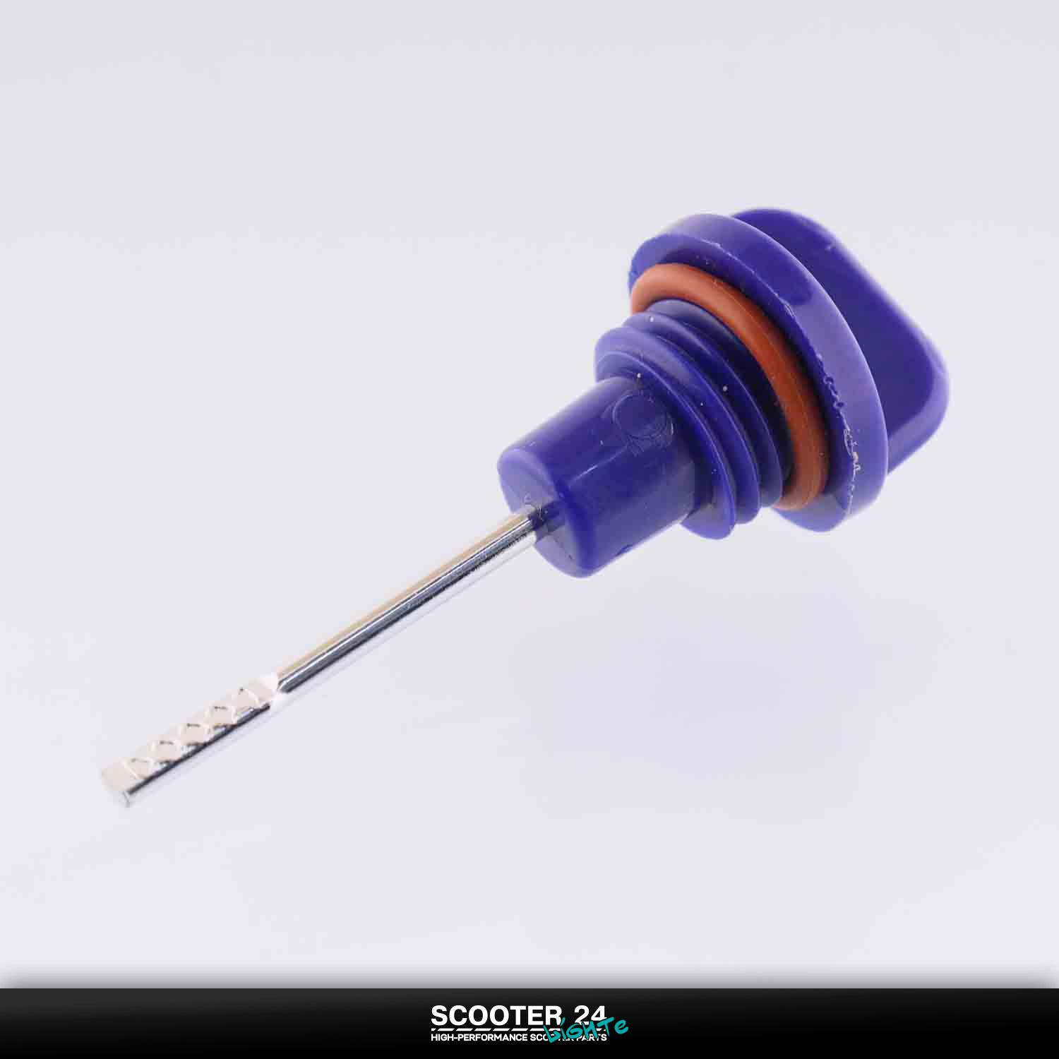 Щуп масла на мопед Alpha / Delta (Альфа Дельта Орион Омакс) 139FMB 19.0 mm / длина 62 мм (синий)