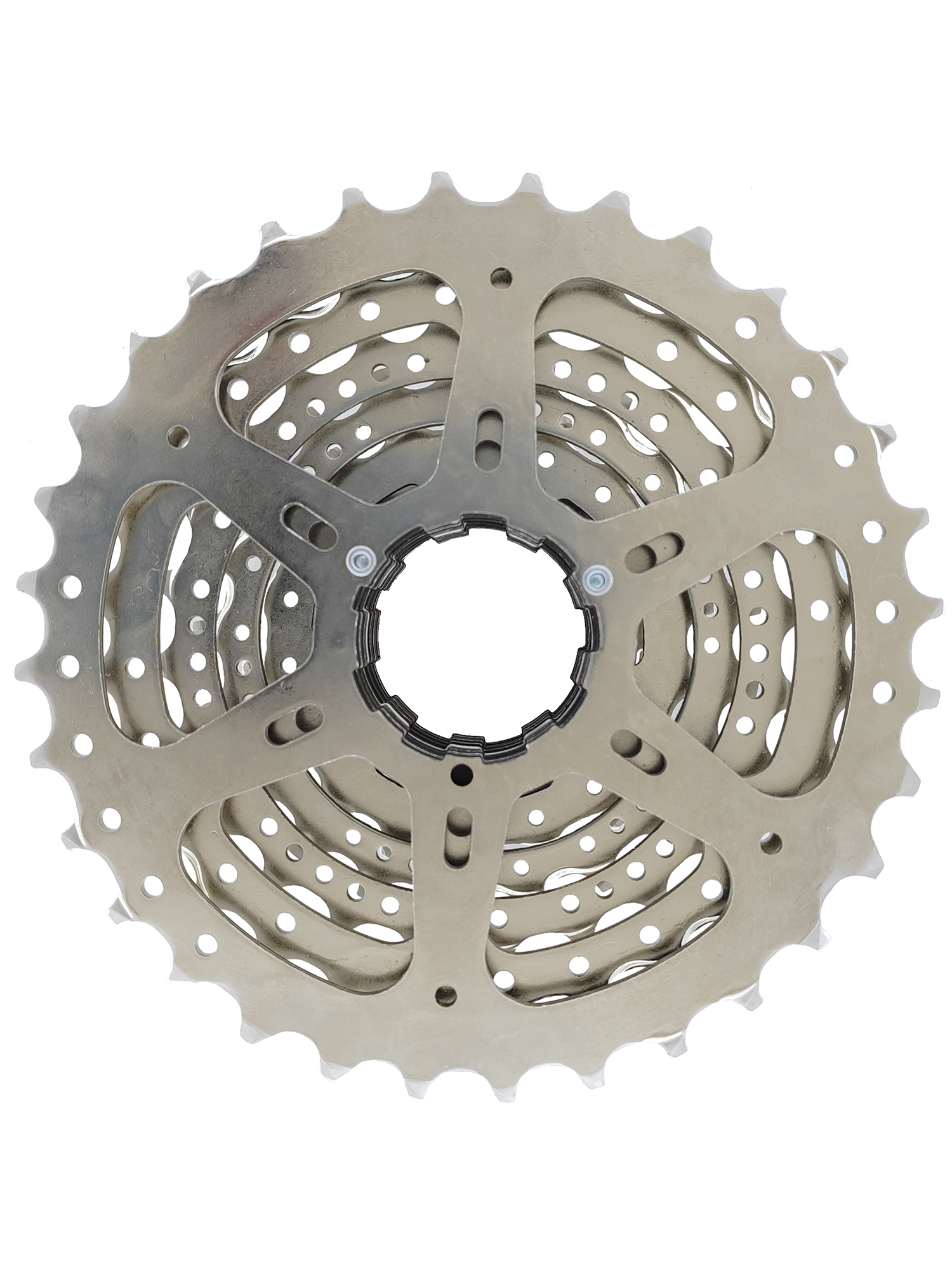Shimano Кассета звезда задняя HG41, 8 скоростей, звезды 11-32, никелированная — Товары для велоспорта — фото 2