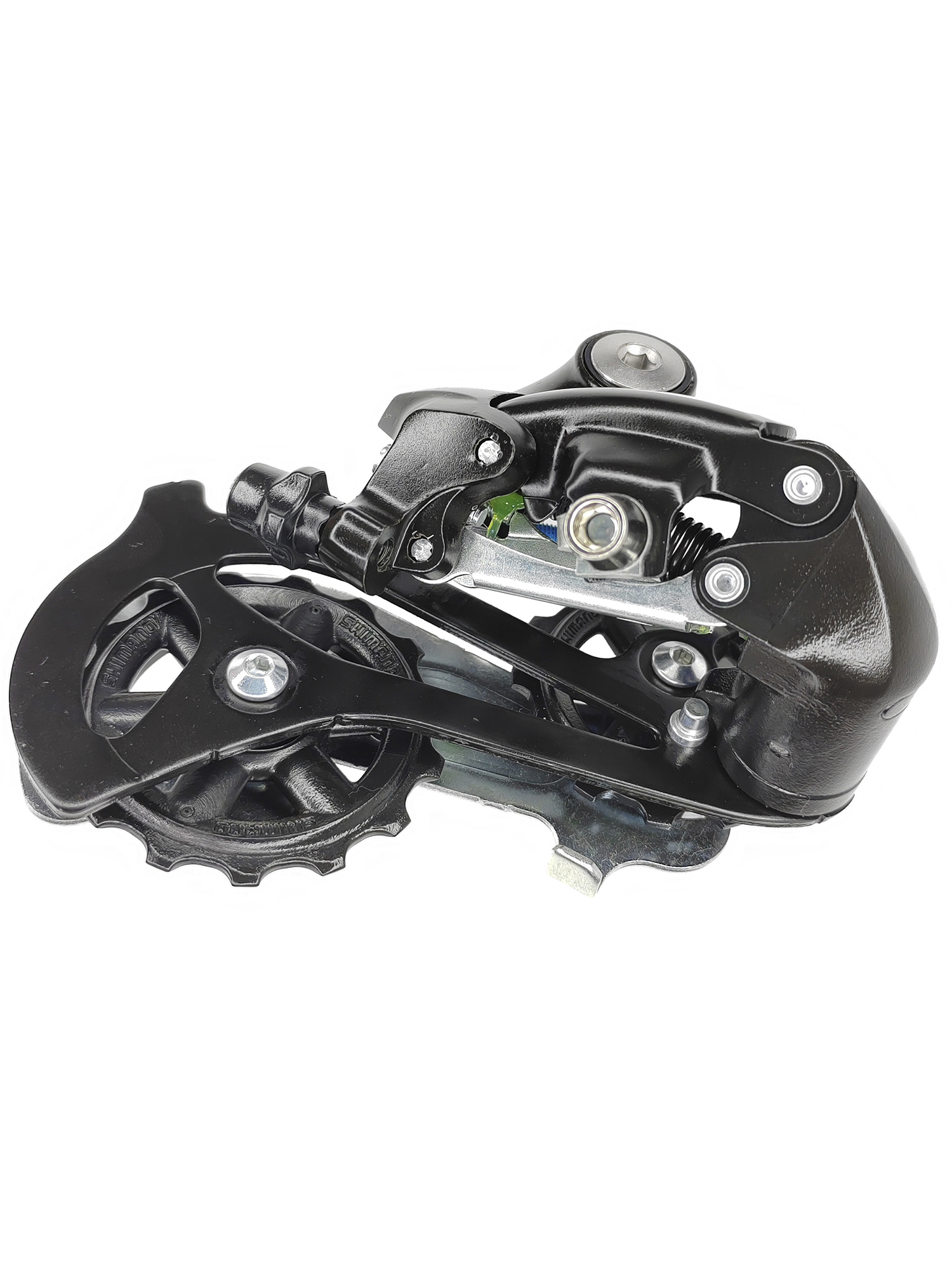 Shimano Переключатель задний для велосипеда RD-M310, серия Altus, 7-8 скоростей, крепление на петух (болт), черный — Товары для велоспорта — фото 4