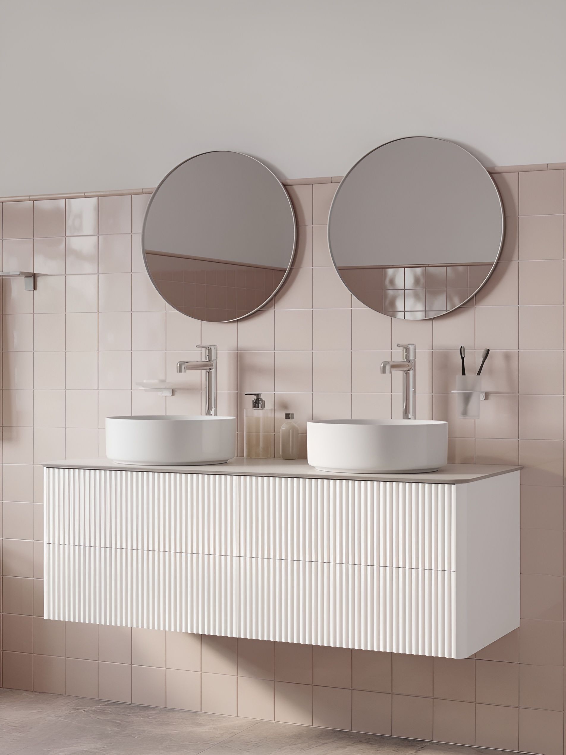 Фото товара на маркетплейсе ozon Тумба для ванной подвесная, под столешницу, с ящиками, 120 см, белый, IDDIS, Aiger, AIG12W0i95 ( подходит столешница арт. OPH12W0i89 и арт. OPH12W1i89)