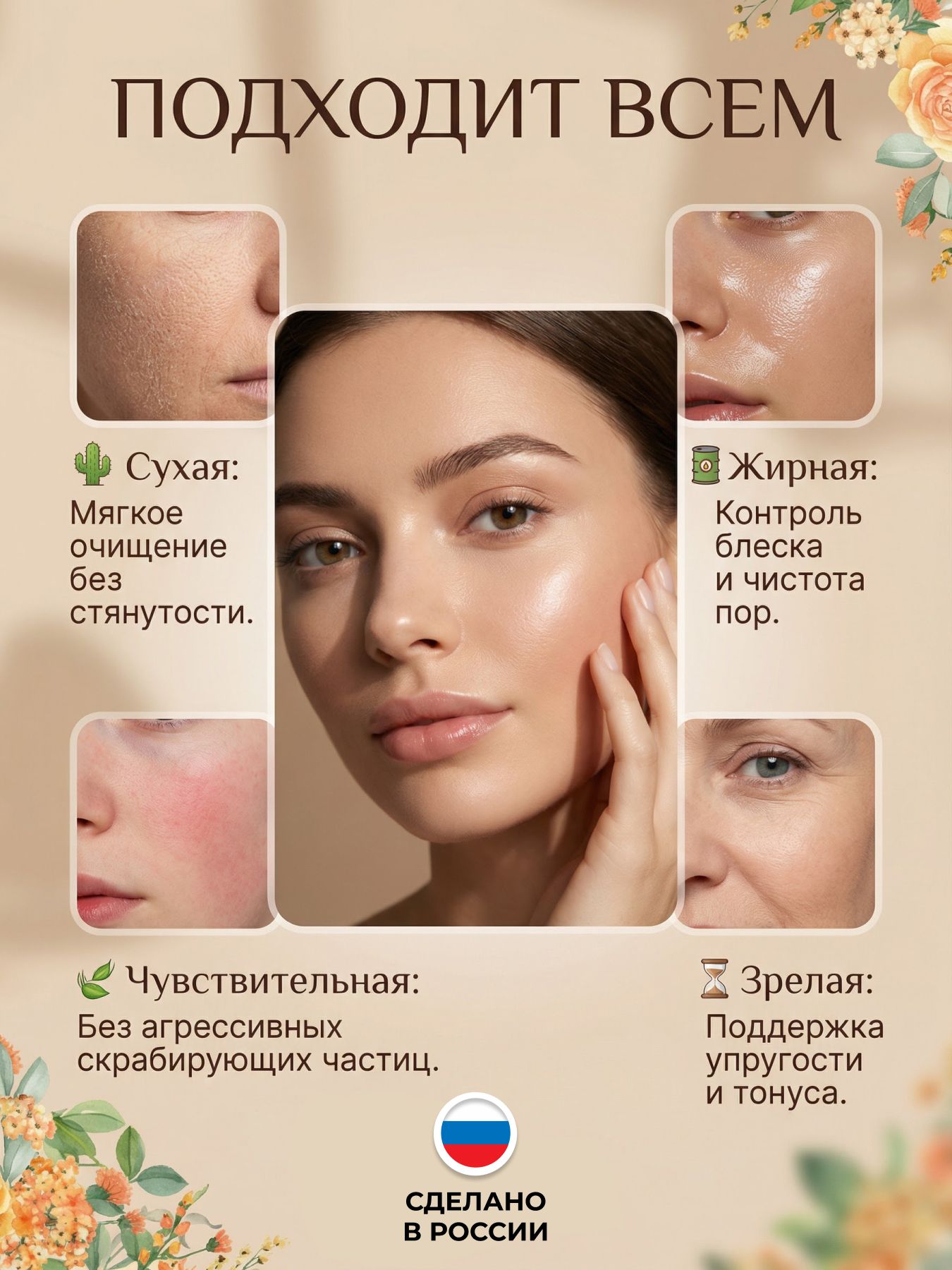 Пудра энзимная для всех типов кожи