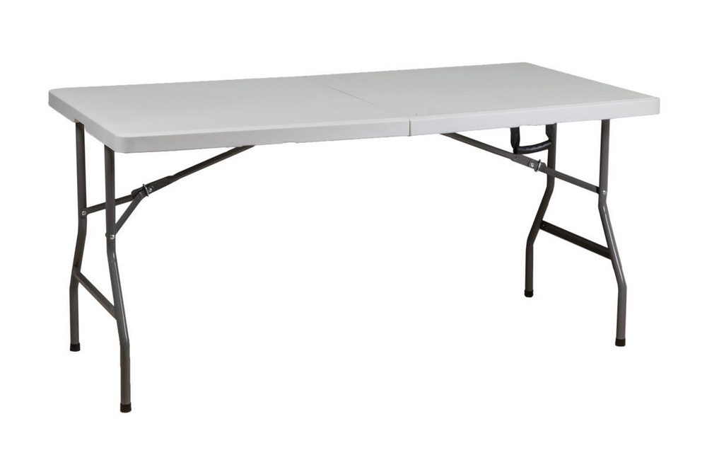 AKSHOME Складной стол для сада,Пластик 152х76х74 см #1