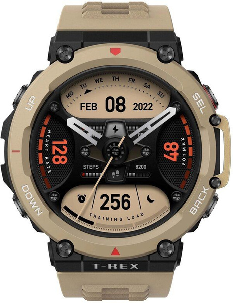 Купить смарт-часы Amazfit T-Rex 2 GPS, пустынный хаки - купить по ...
