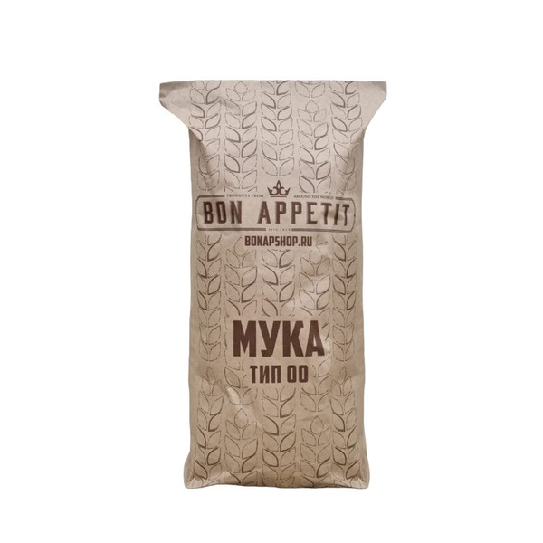 Мука из мягких сортов пшеницы типа 00 BonAppetit 25 кг купить на OZON ...