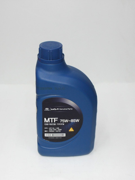 Трансмиссионное масло MTF SAE 75W/85 GL-4 0430000110 для Hyundai и Kia ...